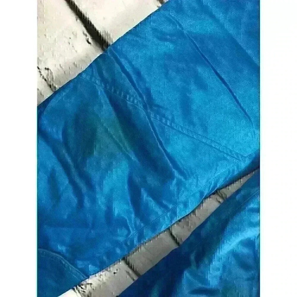 Spyder Womans Size 10/140 Blue Snowpants Puffer Pants - Picture 8 of 10